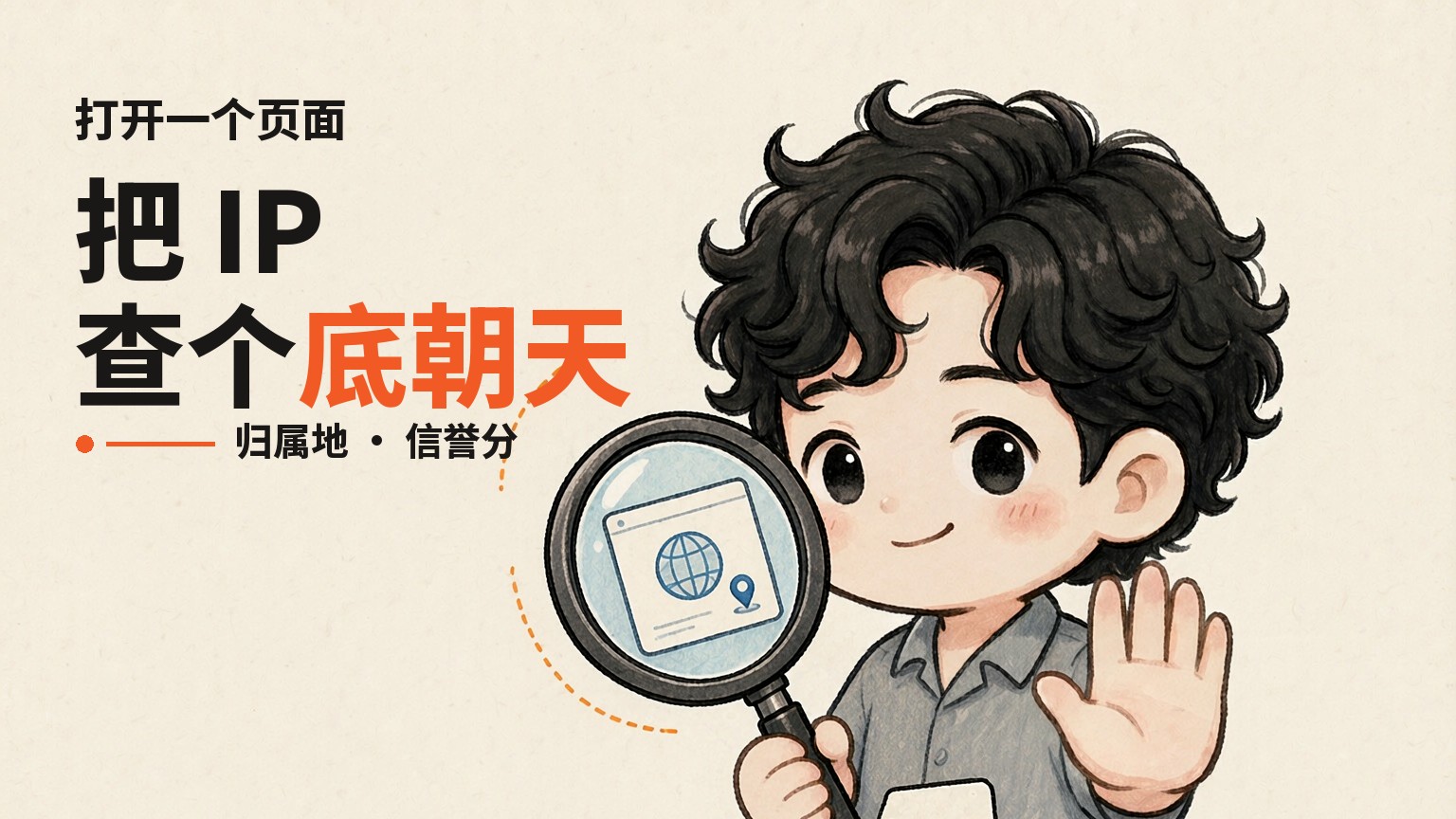 打开一个页面，把 IP 查个底朝天