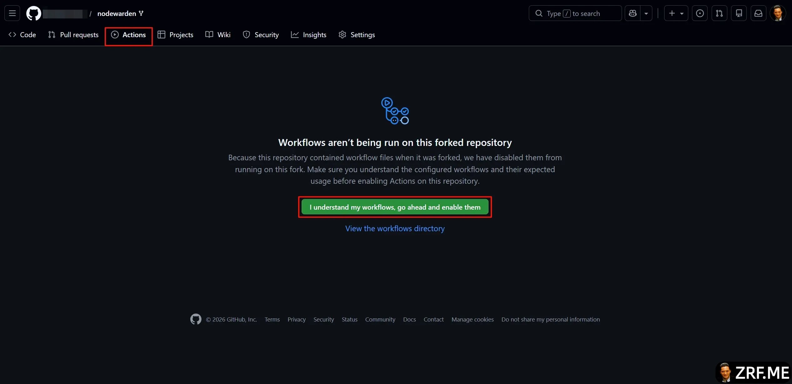 NodeWarden GitHub 源码 项目同步更新1