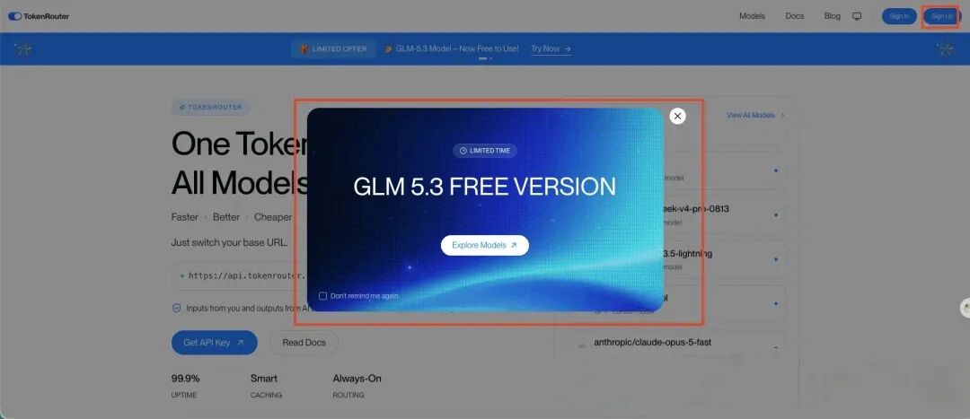 API Keys 页面