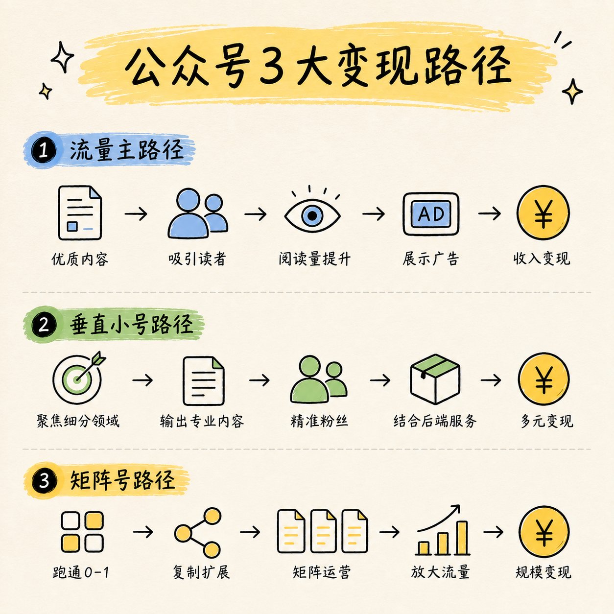 公众号项目的三种路线